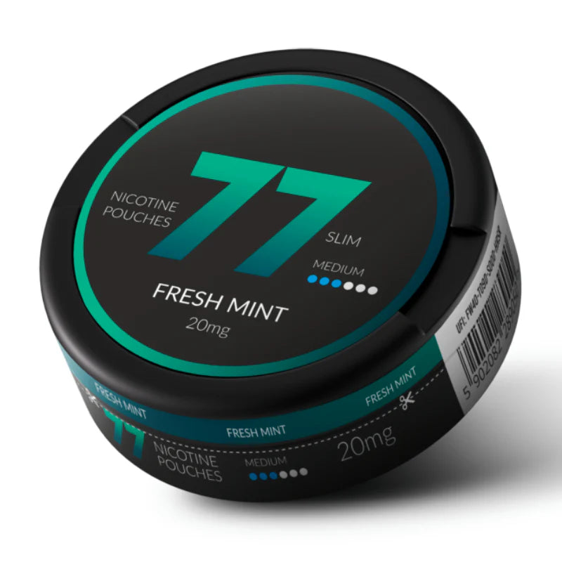 Fresh Mint By 77 Nicopods Nicotine Pouches