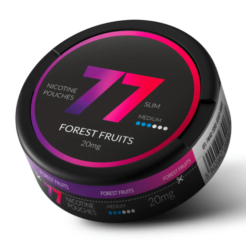 Forest Fruits By 77 Nicopods Nicotine Pouches