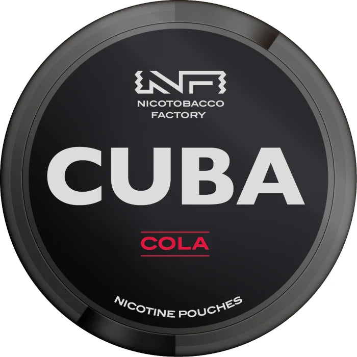 Cola by Cuba Black Nicotine Pouches