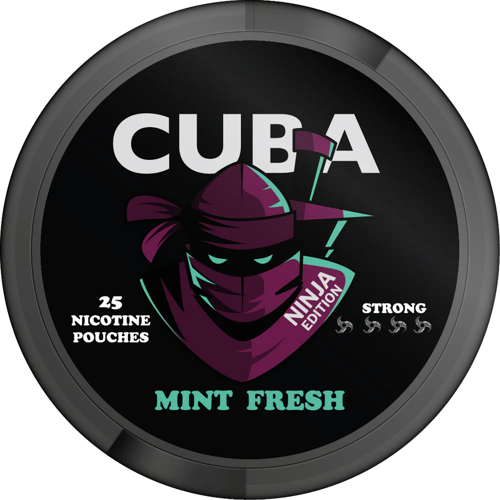 Mint Fresh By Cuba Ninja Nicotine Pouches